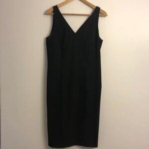 Ann taylor black V neck LBD dress NWT